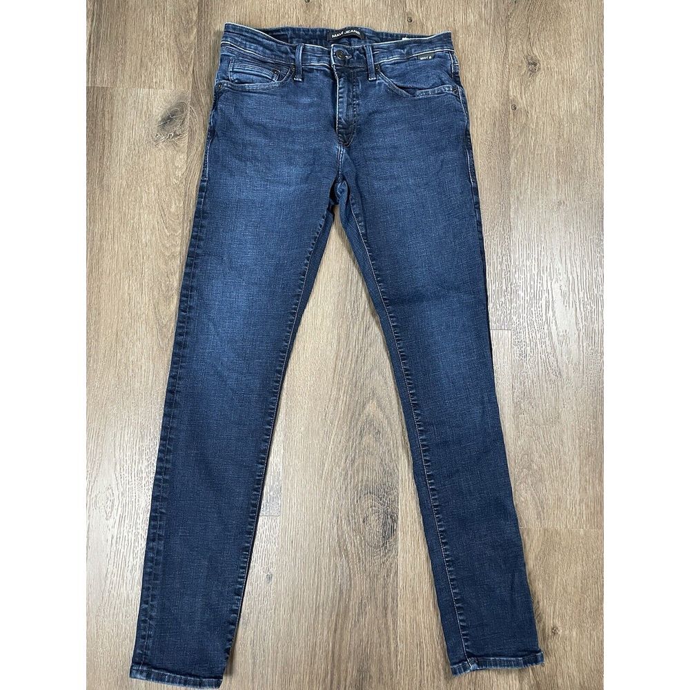 Men's Dark Blue Slim Fit Jeans